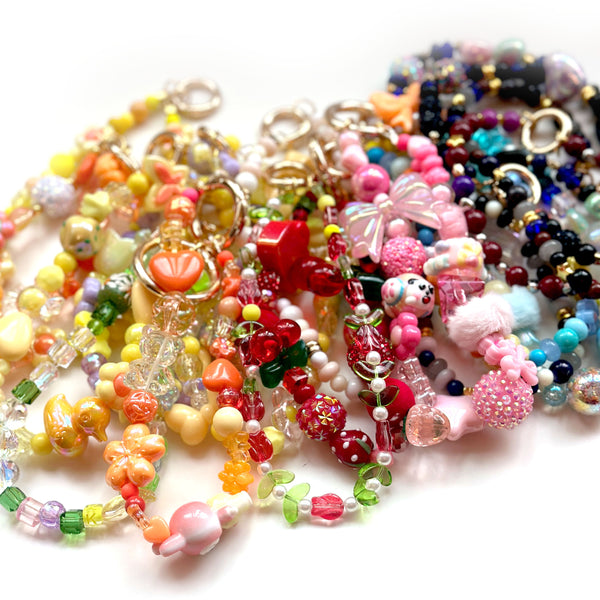 MONOCHROME BEADS- Bag Charm Chain - Blind Box