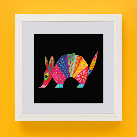 Mini Postcard Print 4x4- Alebrije