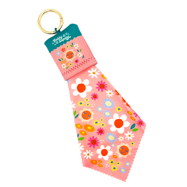 Glass polishing cloth- keychain